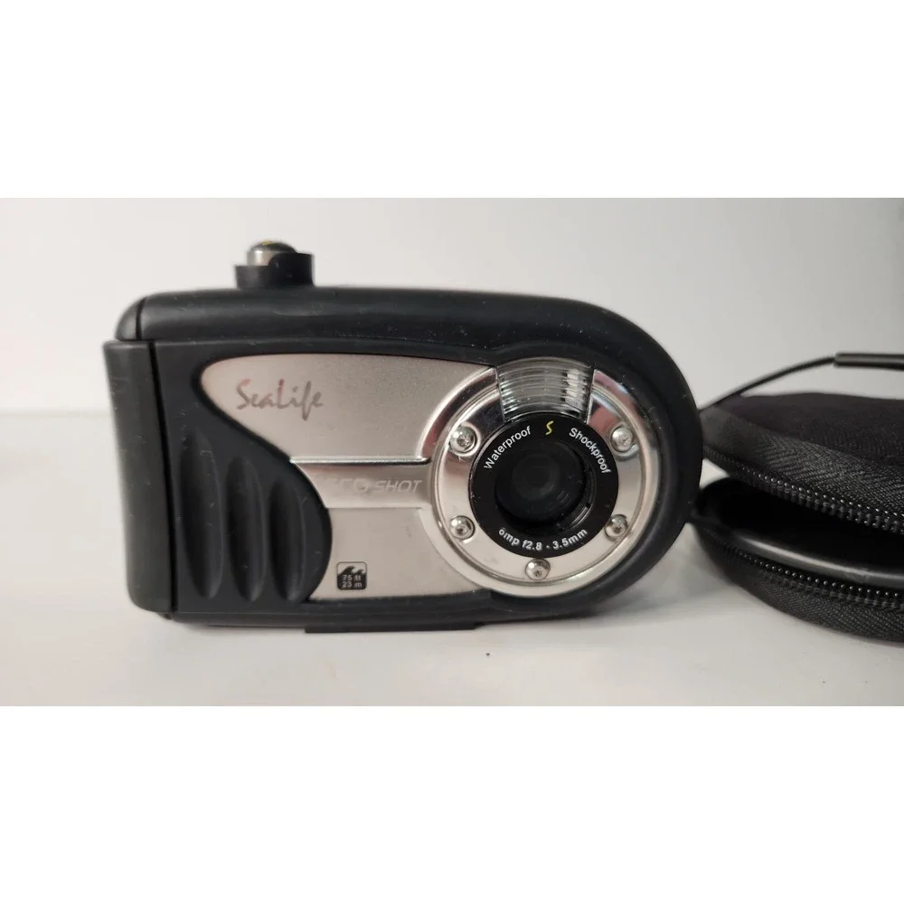 sealife ecoshot SL321 water proof / shock proof digital camera 75ft working VTG